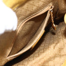 GUCCI Bamboo Backpack Suede Yellow Gold 003 1705 0030 Auth YKZ1234-24