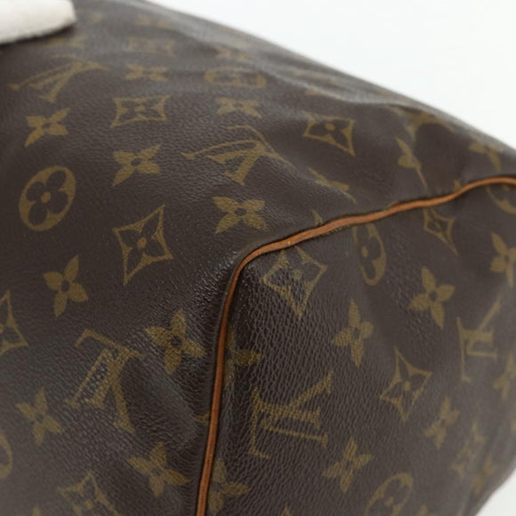 LOUIS VUITTON Monogram Speedy 30 Hand Bag M41526 LV Auth YKZ1235