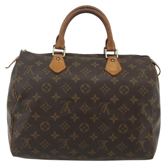 LOUIS VUITTON Monogram Speedy 30 Hand Bag M41526 LV Auth YKZ1235