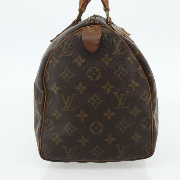 LOUIS VUITTON Monogram Speedy 30 Hand Bag M41526 LV Auth YKZ1235