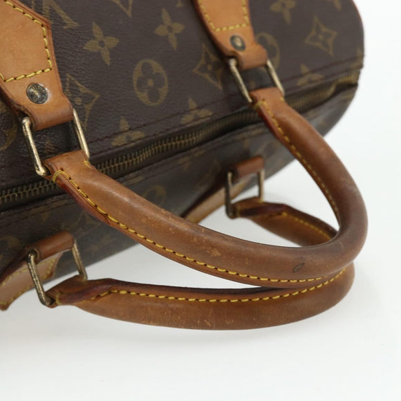 LOUIS VUITTON Monogram Speedy 30 Hand Bag M41526 LV Auth YKZ1235