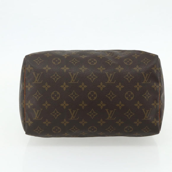 LOUIS VUITTON Monogram Speedy 30 Hand Bag M41526 LV Auth YKZ1235