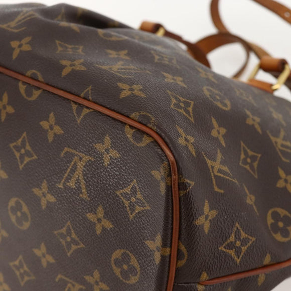 LOUIS VUITTON Monogram Palermo PM Draagtas M40145 LV Auth YKZ1236
