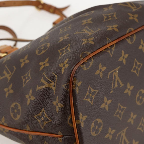 LOUIS VUITTON Monogram Palermo PM Draagtas M40145 LV Auth YKZ1236