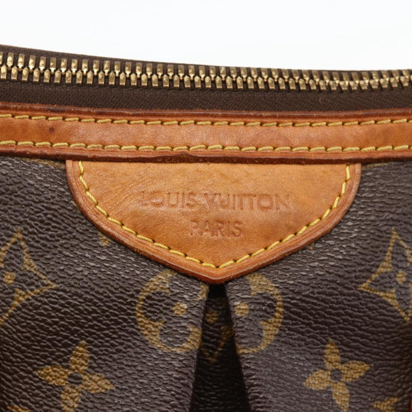 LOUIS VUITTON Monogram Palermo PM Draagtas M40145 LV Auth YKZ1236