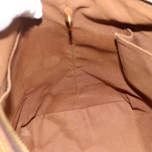LOUIS VUITTON Monogram Palermo PM Draagtas M40145 LV Auth YKZ1236