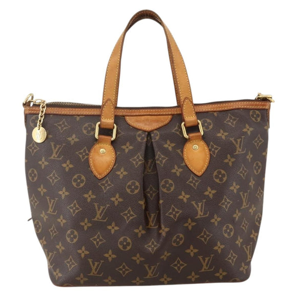 LOUIS VUITTON Monogram Palermo PM Draagtas M40145 LV Auth YKZ1236