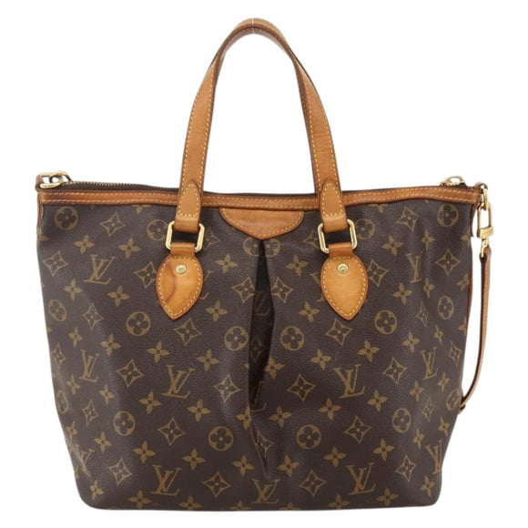 LOUIS VUITTON Monogram Palermo PM Draagtas M40145 LV Auth YKZ1236