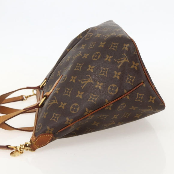 LOUIS VUITTON Monogram Palermo PM Draagtas M40145 LV Auth YKZ1236