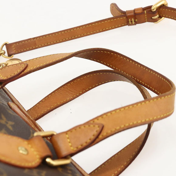 LOUIS VUITTON Monogram Palermo PM Draagtas M40145 LV Auth YKZ1236