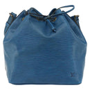 LOUIS VUITTON Epi Petit Noe Shoulder Bag Blue M44105 LV Auth YKZ1244-13