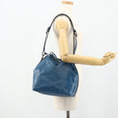LOUIS VUITTON Epi Petit Noe Shoulder Bag Blue M44105 LV Auth YKZ1244-21