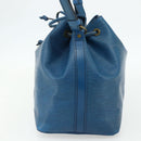 LOUIS VUITTON Epi Petit Noe Shoulder Bag Blue M44105 LV Auth YKZ1244-4