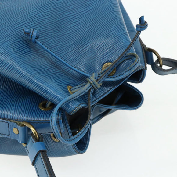 LOUIS VUITTON Epi Petit Noe Shoulder Bag Blue M44105 LV Auth YKZ1244