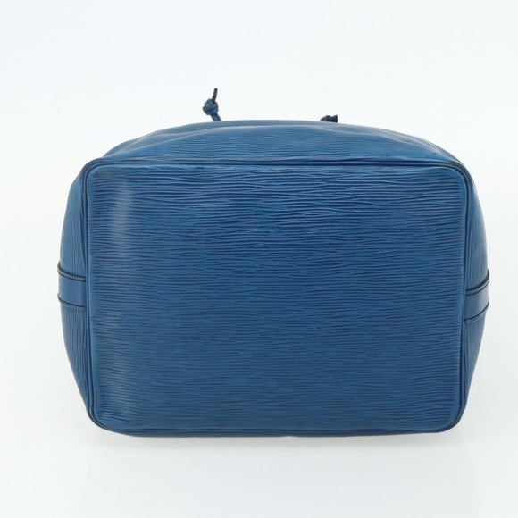 LOUIS VUITTON Epi Petit Noe Shoulder Bag Blue M44105 LV Auth YKZ1244