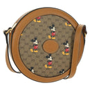 GUCCI Micro GG Supreme Disney Collaboration Bag PVC Beige 603938 Auth YKZ1245M-1