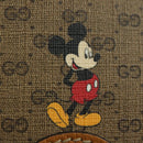 GUCCI Micro GG Supreme Disney Collaboration Bag PVC Beige 603938 Auth YKZ1245M-20