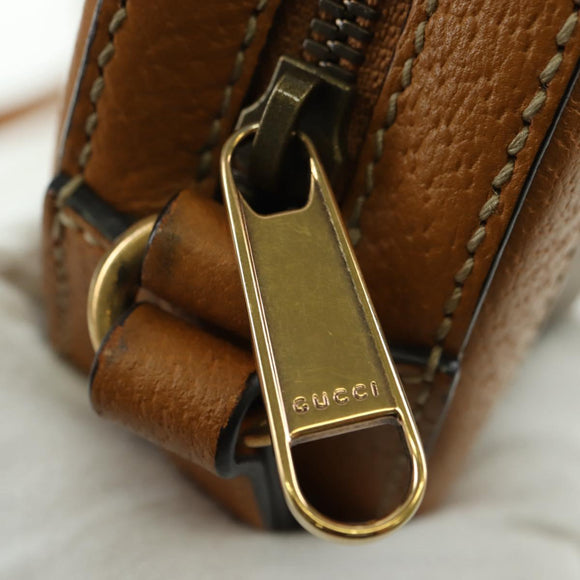 GUCCI Micro GG Supreme Disney Collaboration Bag PVC Beige 603938 Auth YKZ1245M