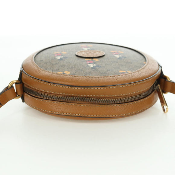 GUCCI Micro GG Supreme Disney Collaboration Bag PVC Beige 603938 Auth YKZ1245M