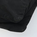 PRADA Shoulder Bag Nylon Black Silver Auth YKZ125-15