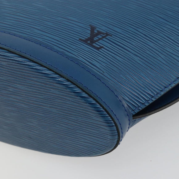 LOUIS VUITTON Epi Saint Jacques Shopping Shoulder Bag Blue M52275 Auth YKZ1251