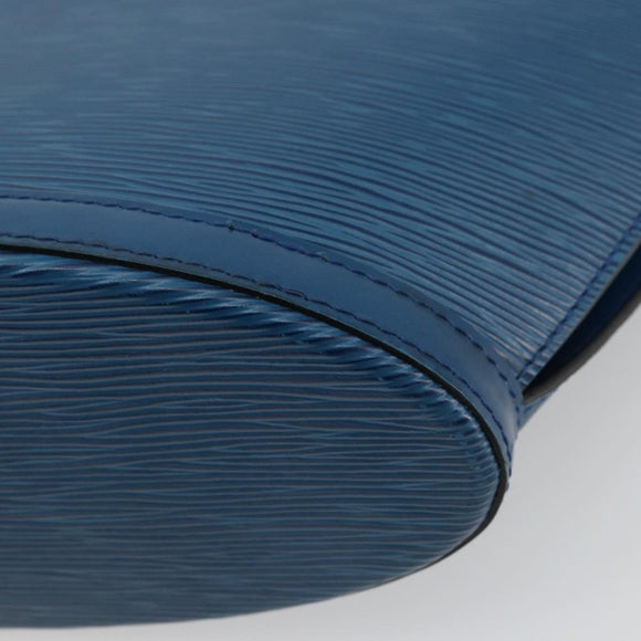 LOUIS VUITTON Epi Saint Jacques Shopping Shoulder Bag Blue M52275 Auth YKZ1251