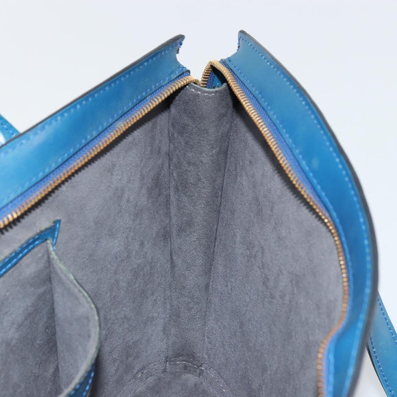 LOUIS VUITTON Epi Saint Jacques Shopping Shoulder Bag Blue M52275 Auth YKZ1251