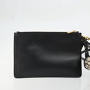 Salvatore Ferragamo Gancini Tote Bag Canvas Black Gold Auth YKZ1252A-22