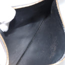 Salvatore Ferragamo Gancini Tote Bag Canvas Black Gold Auth YKZ1252A-24