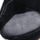 BALLY Shoulder Bag Leather Green Gold Auth YKZ1255-11