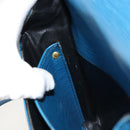 LOUIS VUITTON Epi Cartouchiere MM Shoulder Bag Blue M52245 LV Auth YKZ1257-24
