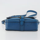 LOUIS VUITTON Epi Cartouchiere MM Shoulder Bag Blue M52245 LV Auth YKZ1257-5