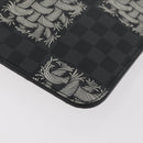LOUIS VUITTON Damier Graphite Pochette Jules GM Clutch Bag M61232 Auth YKZ1258A-11