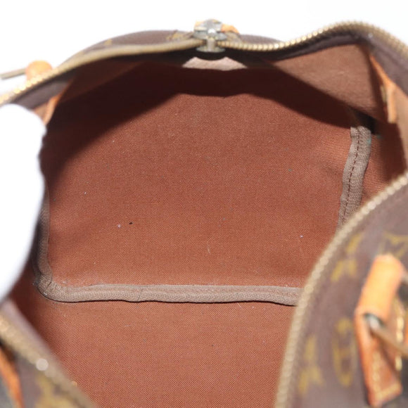 LOUIS VUITTON Monogram Speedy 30 Hand Bag M41526 LV Auth YKZ1261