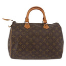 LOUIS VUITTON Monogram Speedy 30 Hand Bag M41526 LV Auth YKZ1261-2
