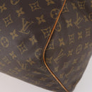 LOUIS VUITTON Monogram Sac Souple 55 Boston Bag M41622 LV Auth YKZ1262-14