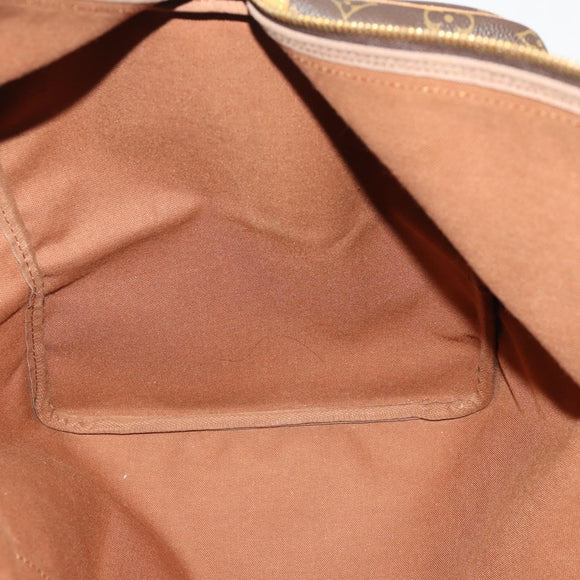 LOUIS VUITTON Monogram Sac Souple 55 Boston Bag M41622 LV Auth YKZ1262