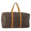 LOUIS VUITTON Monogram Sac Souple 55 Boston Bag M41622 LV Auth YKZ1262-1