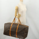LOUIS VUITTON Monogram Sac Souple 55 Boston Bag M41622 LV Auth YKZ1262-21