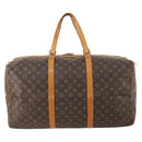 LOUIS VUITTON Monogram Sac Souple 55 Boston Bag M41622 LV Auth YKZ1262-13