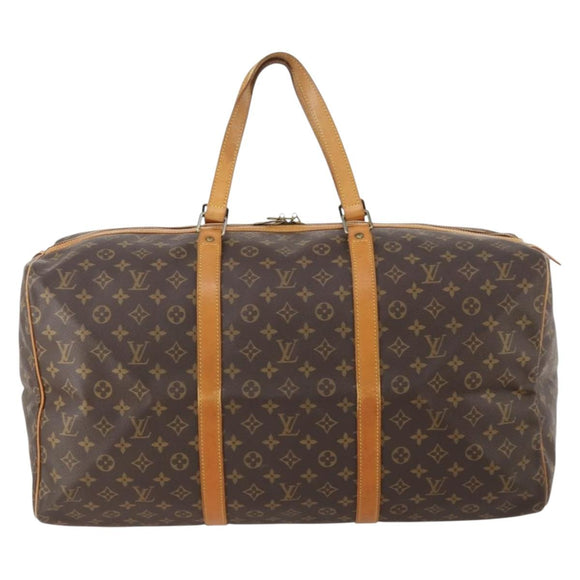 LOUIS VUITTON Monogram Sac Souple 55 Boston Bag M41622 LV Auth YKZ1262