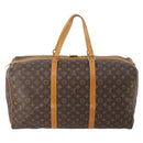 LOUIS VUITTON Monogram Sac Souple 55 Boston Bag M41622 LV Auth YKZ1262-2