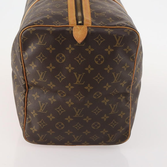 LOUIS VUITTON Monogram Sac Souple 55 Boston Bag M41622 LV Auth YKZ1262