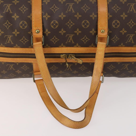 LOUIS VUITTON Monogram Sac Souple 55 Boston Bag M41622 LV Auth YKZ1262