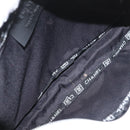 CHANEL Sports Line Matelasse Waist bag Nylon White Silver CC Auth YKZ1264A-10