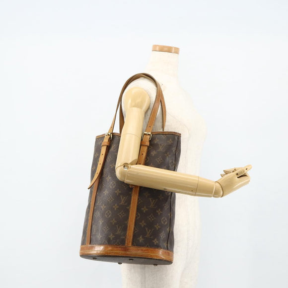 LOUIS VUITTON Monogram Bucket GM Shoulder Bag M42236 LV Auth YKZ1277