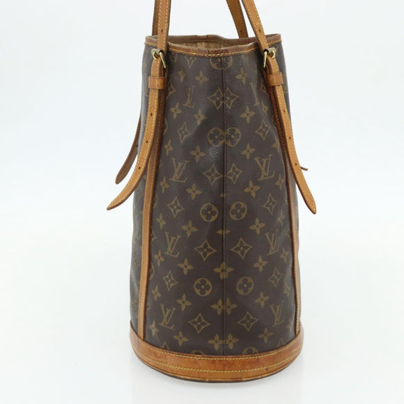 LOUIS VUITTON Monogram Bucket GM Shoulder Bag M42236 LV Auth YKZ1277