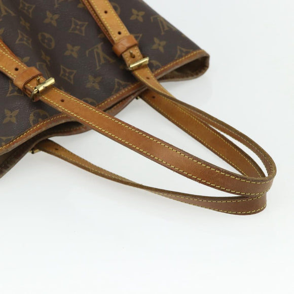 LOUIS VUITTON Monogram Bucket GM Shoulder Bag M42236 LV Auth YKZ1277