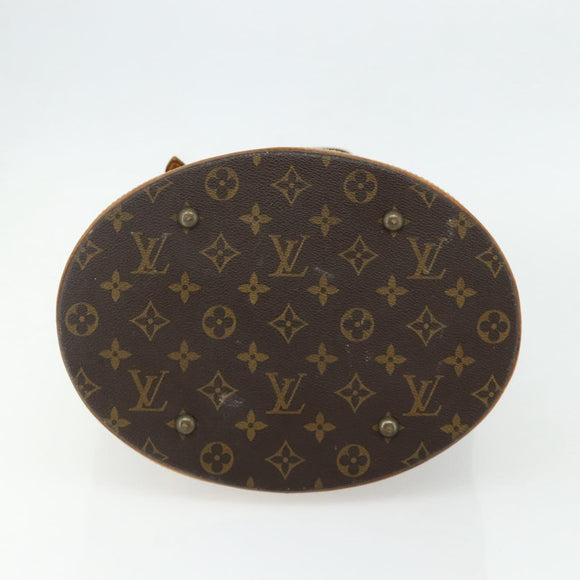 LOUIS VUITTON Monogram Bucket GM Shoulder Bag M42236 LV Auth YKZ1277