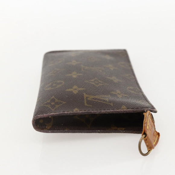 LOUIS VUITTON Monogram Bucket GM Accessory Pouch LV Auth YKZ1278